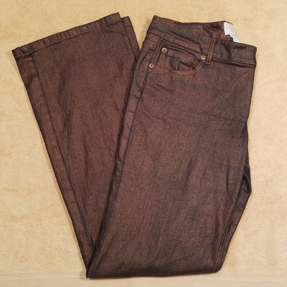 Morrissey Y? Denim - Morrissey Y? Bronze Overlay Modern Jeans in 10